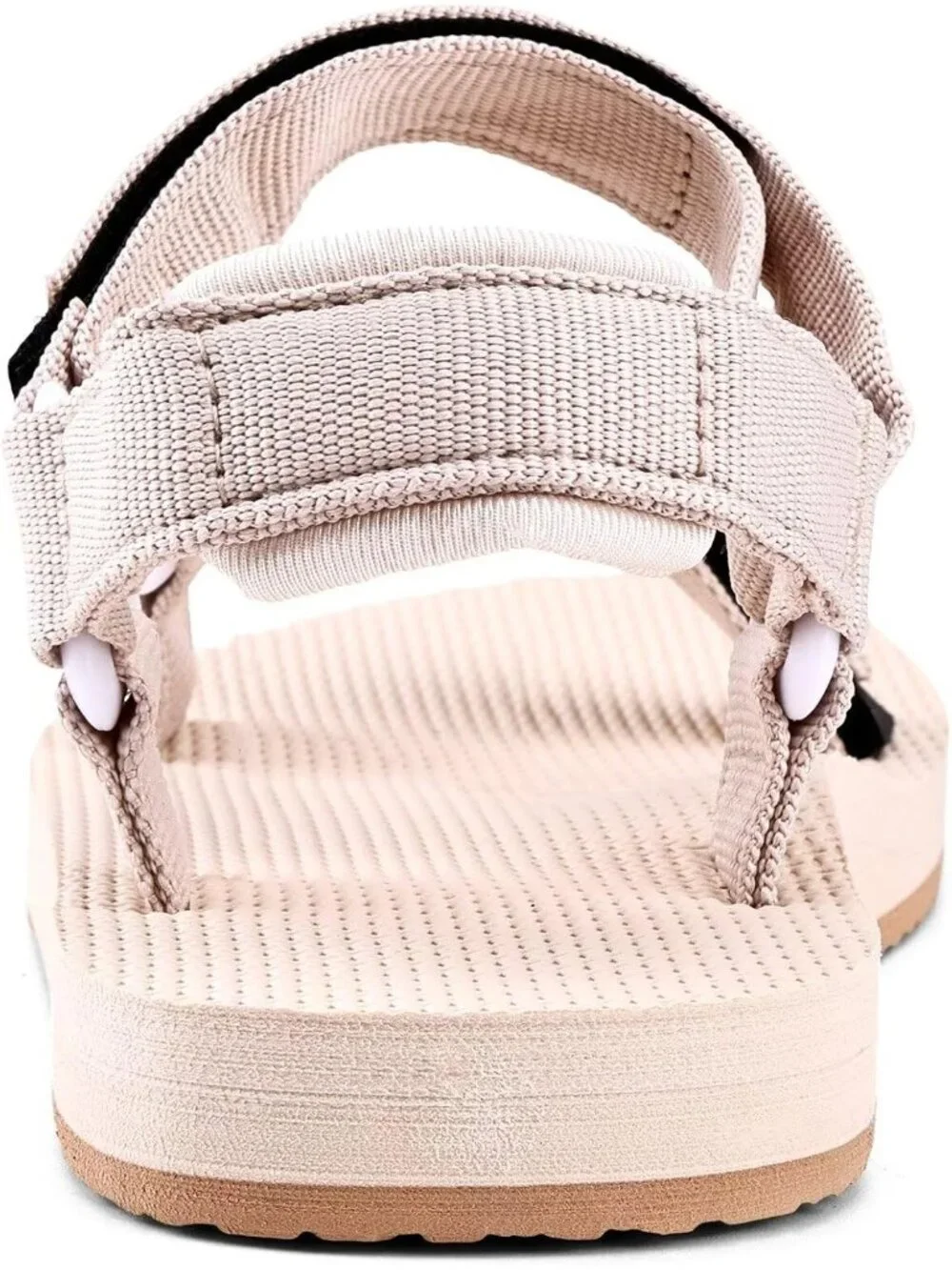 Women's Light Pink Hiking Sandals with-Arch-Support Webbing-Outdoor Beach Water